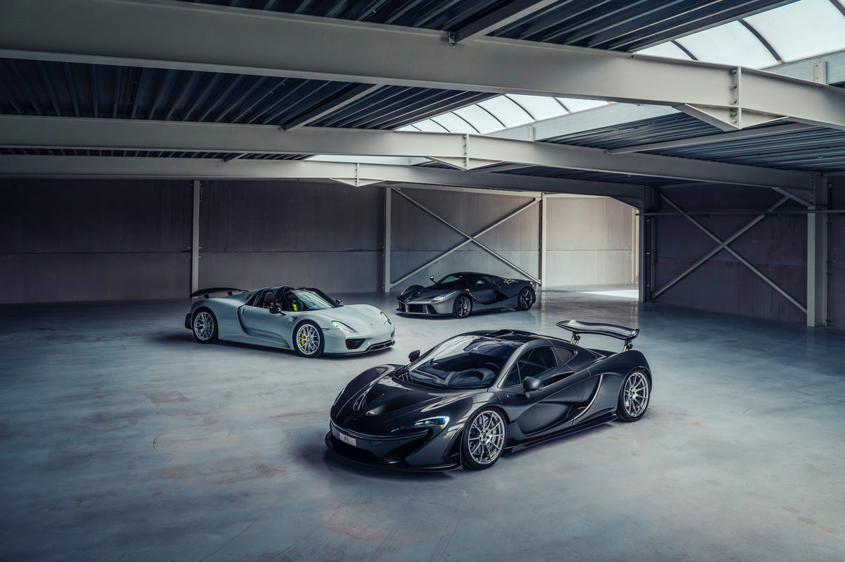 LaFerrari, McLaren P1 and Porsche 918 Spyder at Broad Arrow Zoute Concours Auction 2026