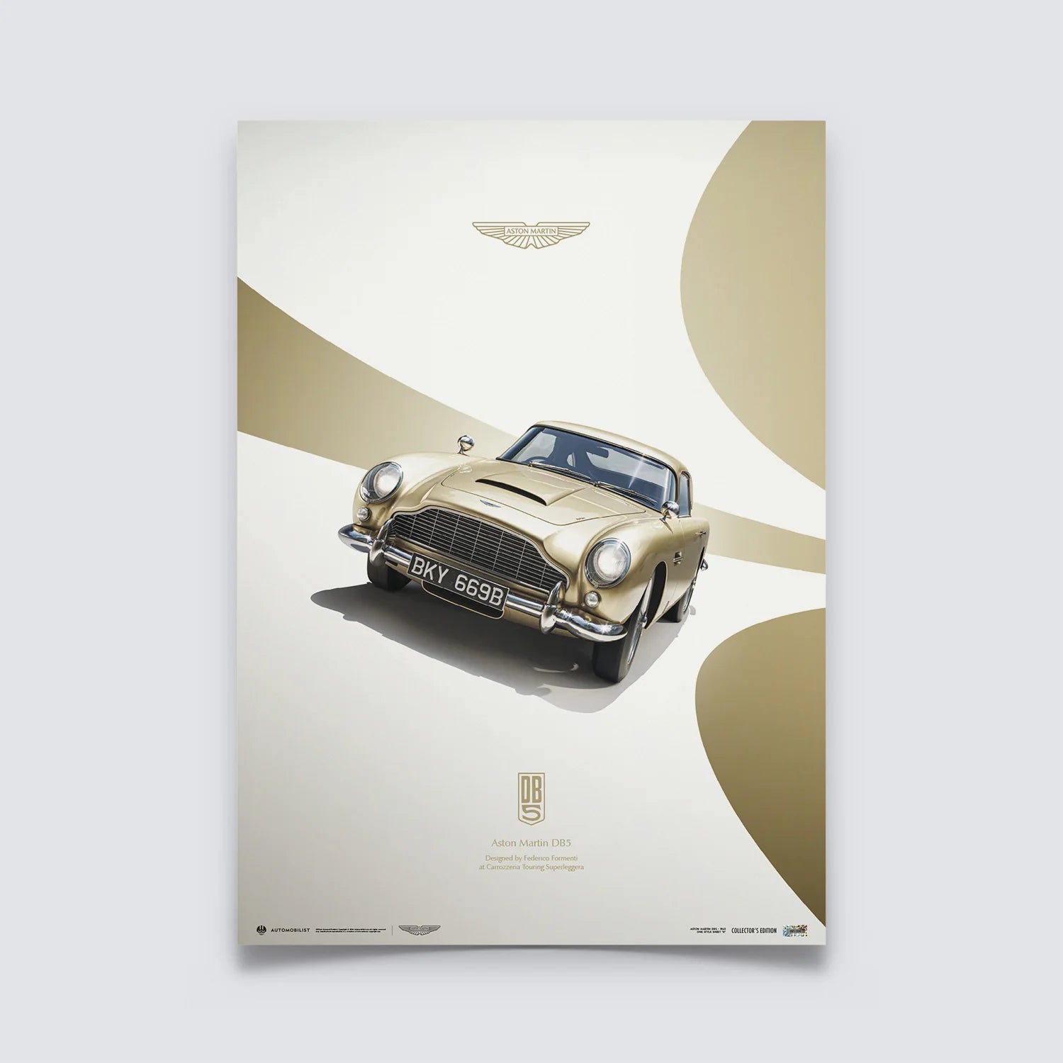 Aston Martin DB9 poster